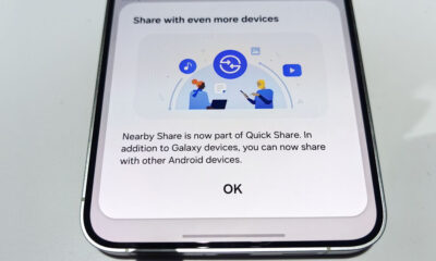 Samsung Quick Share Android 14 update
