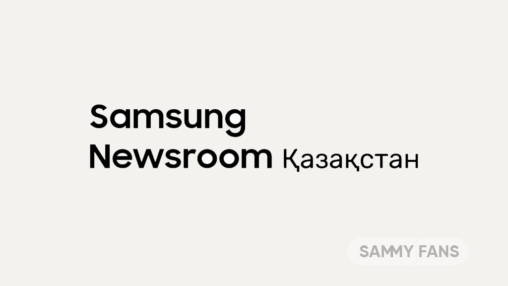 Samsung Newsroom Kazakh language
