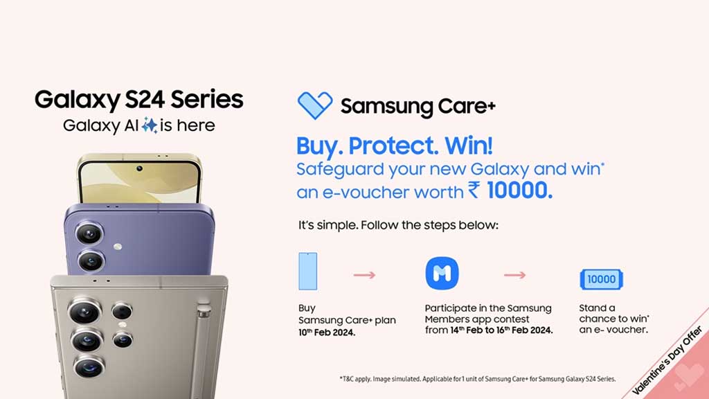 Samsung Galaxy S24 Care+ India
