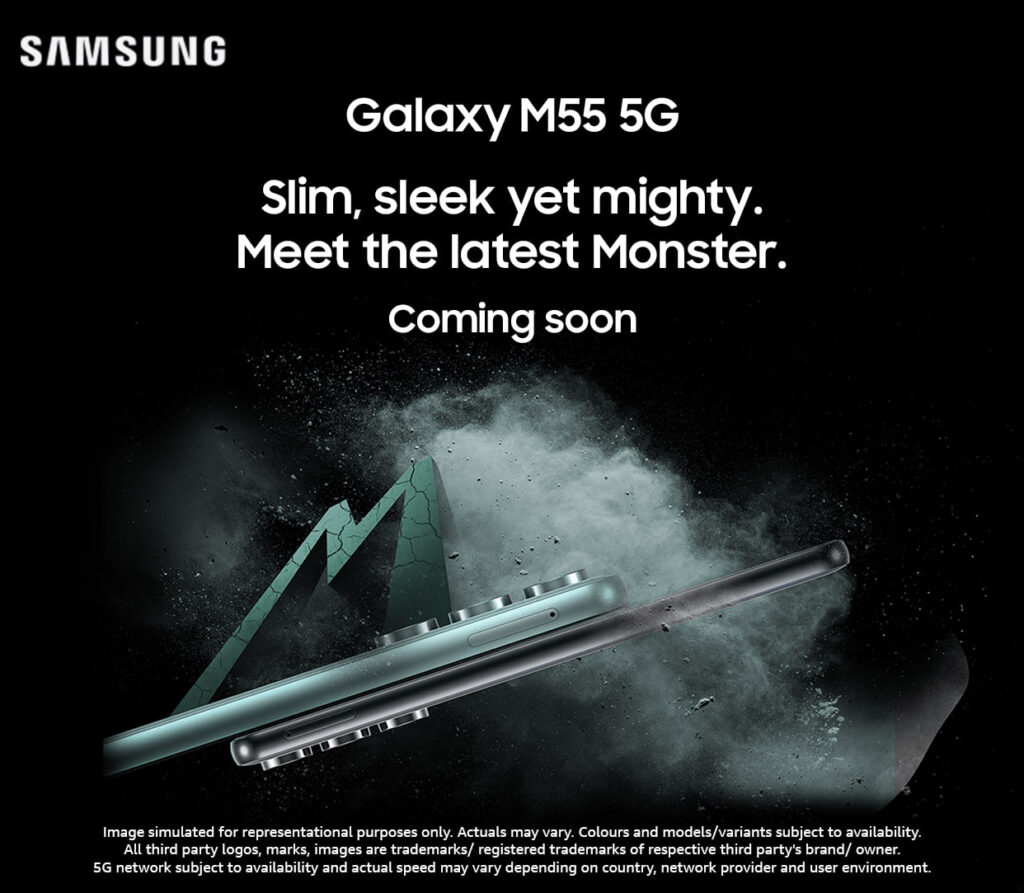 Samsung Galaxy M55 India launch