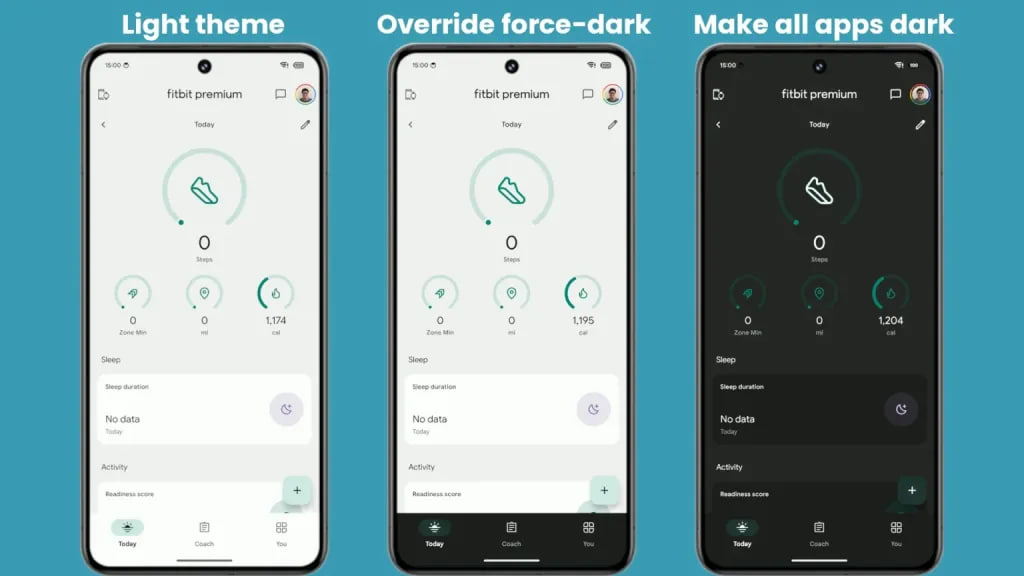 Android 15 Dark Mode