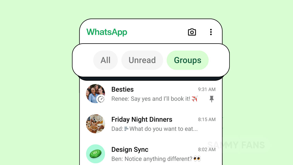WhatsApp Chat Filters