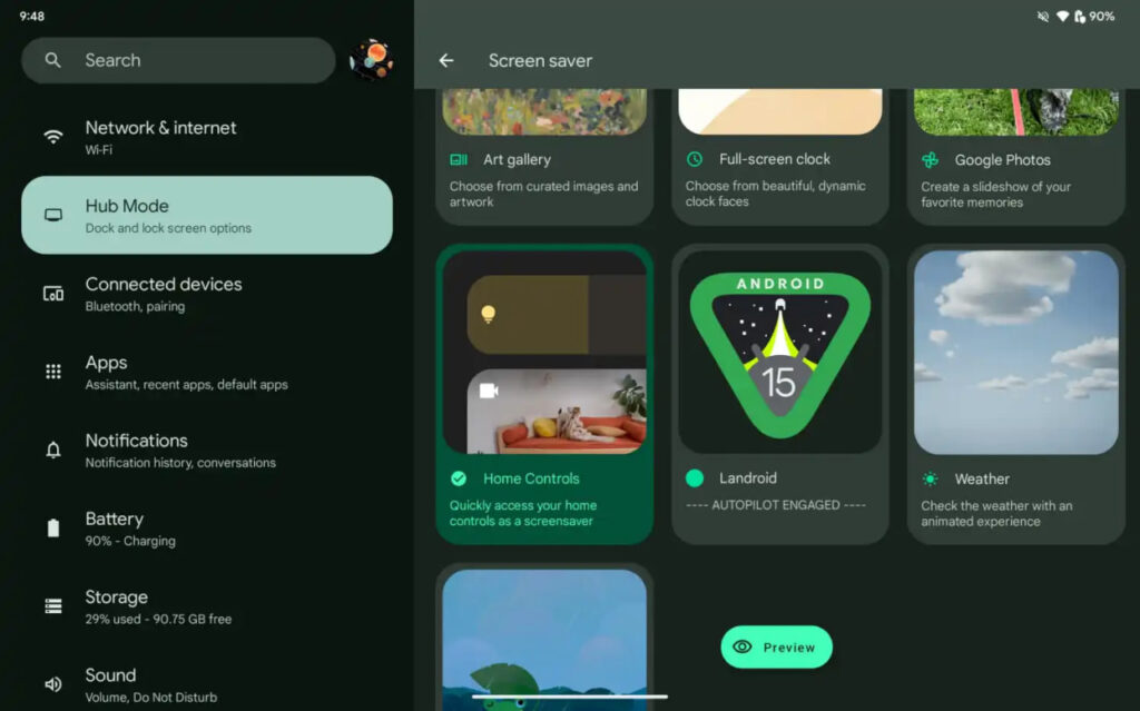 One UI 7 to bring Android 15’s secret Landroid screensaver - Sammy Fans
