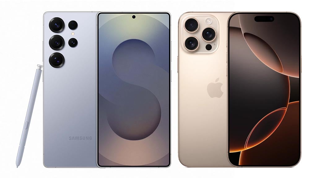 Samsung Galaxy S25 Ultra iPhone 16 Pro Max