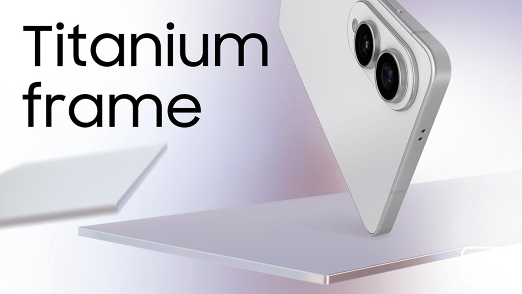 Samsung Galaxy S25 Edge Titanium Frame