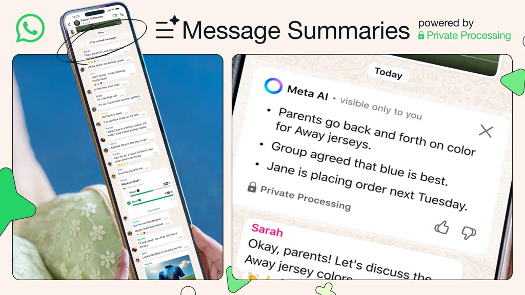 WhatsApp Messages Summaries