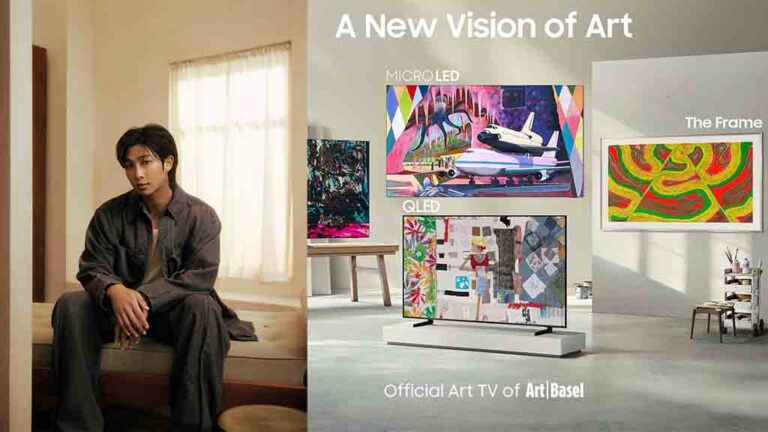 BTS RM Samsung Art TVS