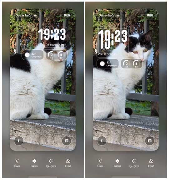 Samsung One UI 8 Lock Screen Clock