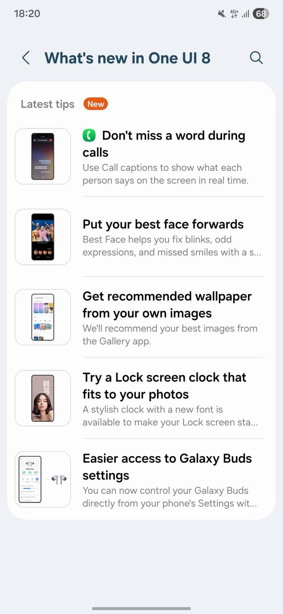 Samsung One UI 8 Lock Screen Clock