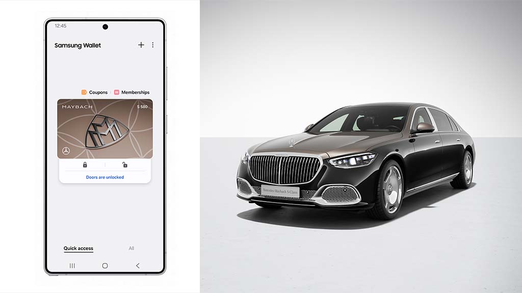 Samsung Mercedes-Benz digital key