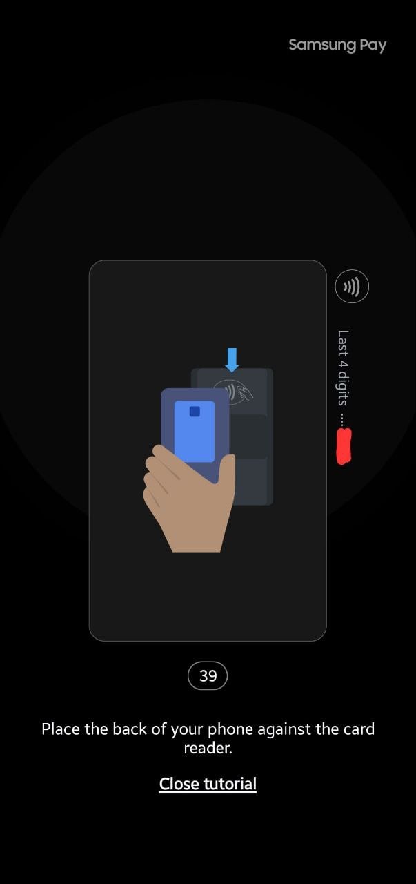 NFC Tap to Pay
