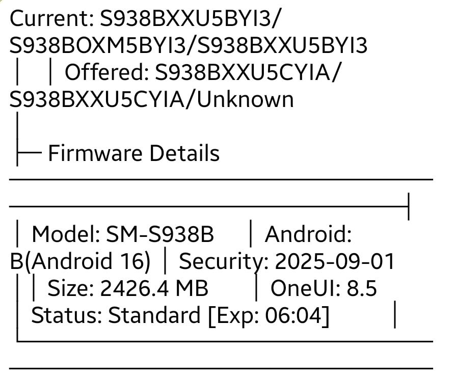 Samsung Galaxy S25 Ultra One UI 8.5