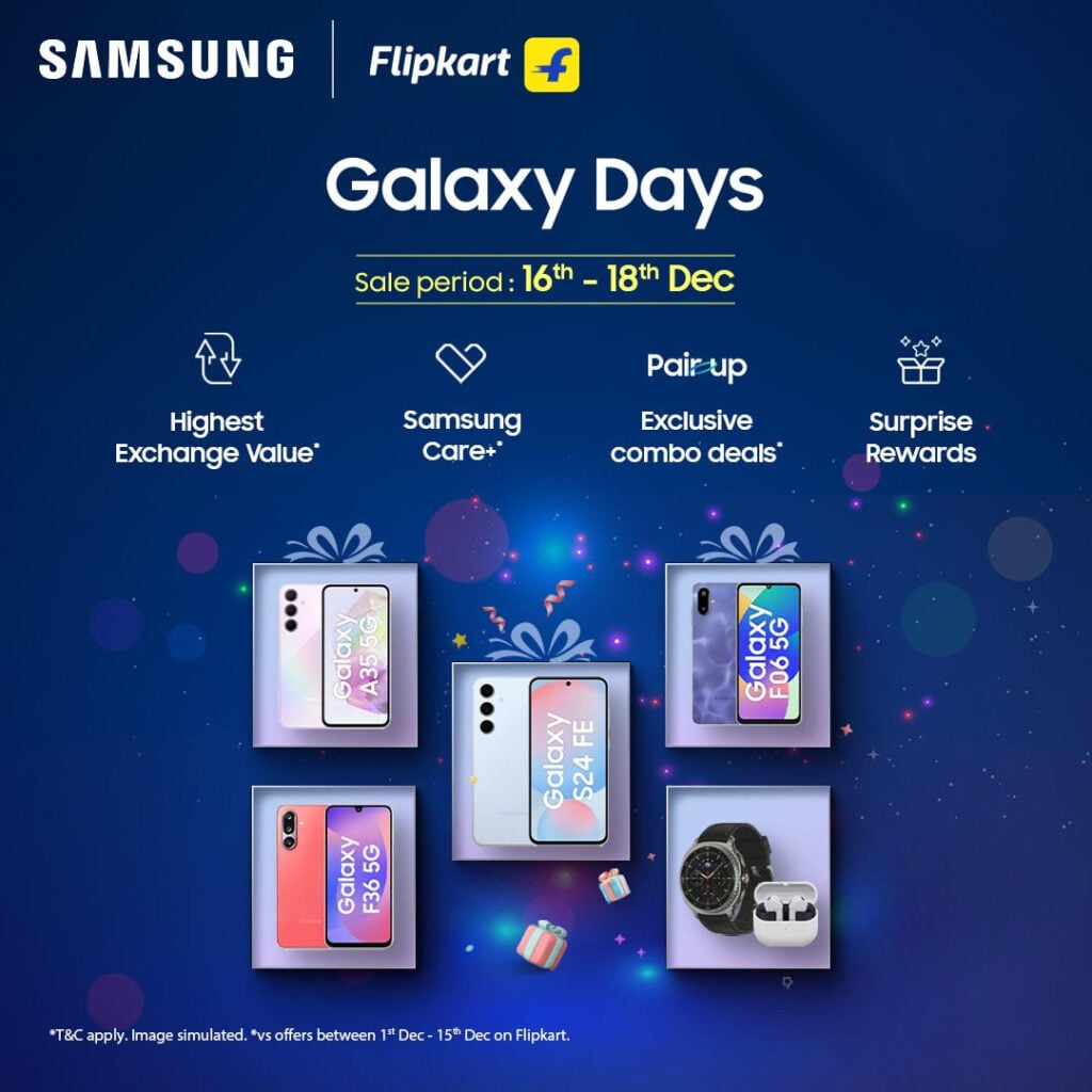 Flipkart Galaxy Days Sale
