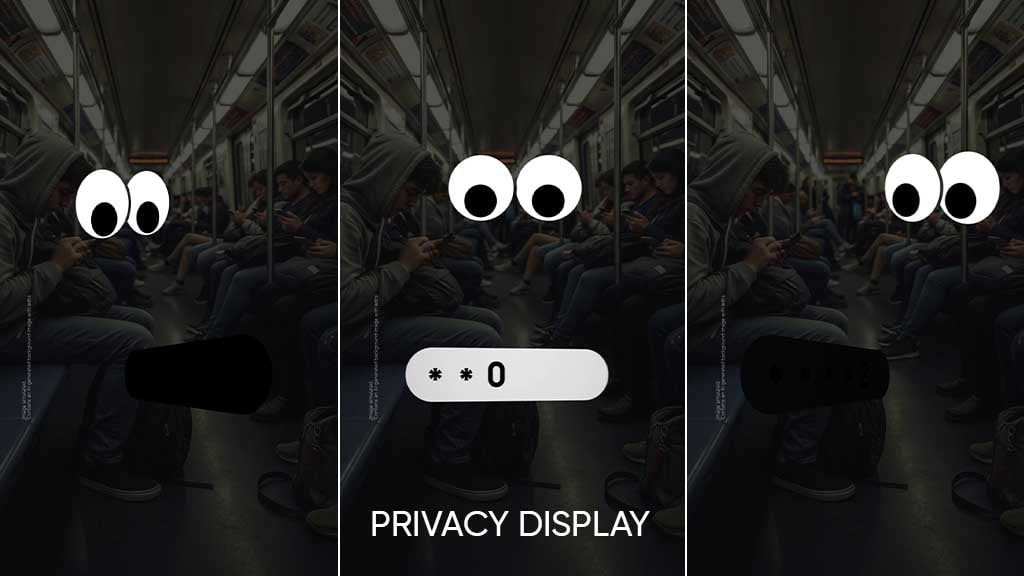 Samsung Privacy Display feature