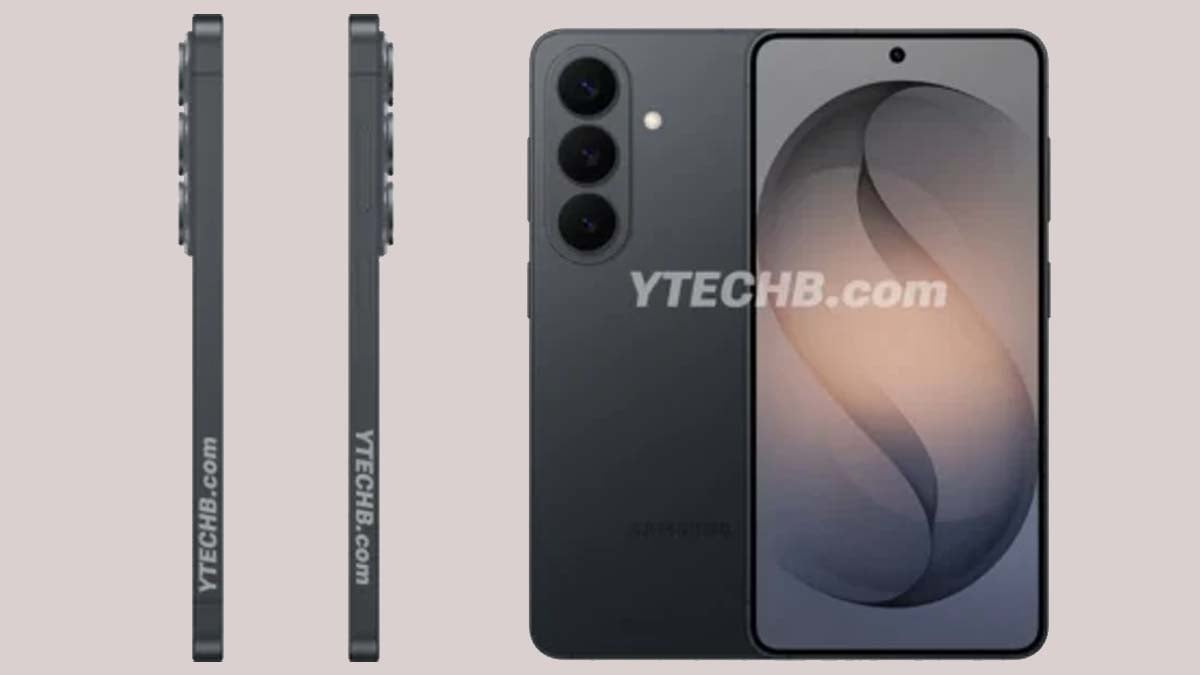 Samsung Galaxy S26 renders