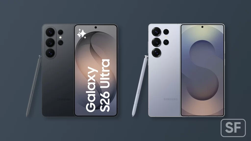 Samsung Galaxy S26 Ultra and Galaxy S25 Ultra