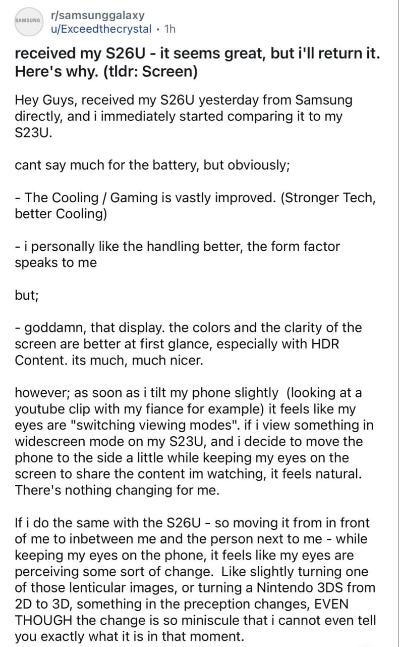 Privacy Display ของ Galaxy S26 Ultra เจอกระแสตีกลับ 2 samsung-galaxy-s26-ultra-privacy-display-issue