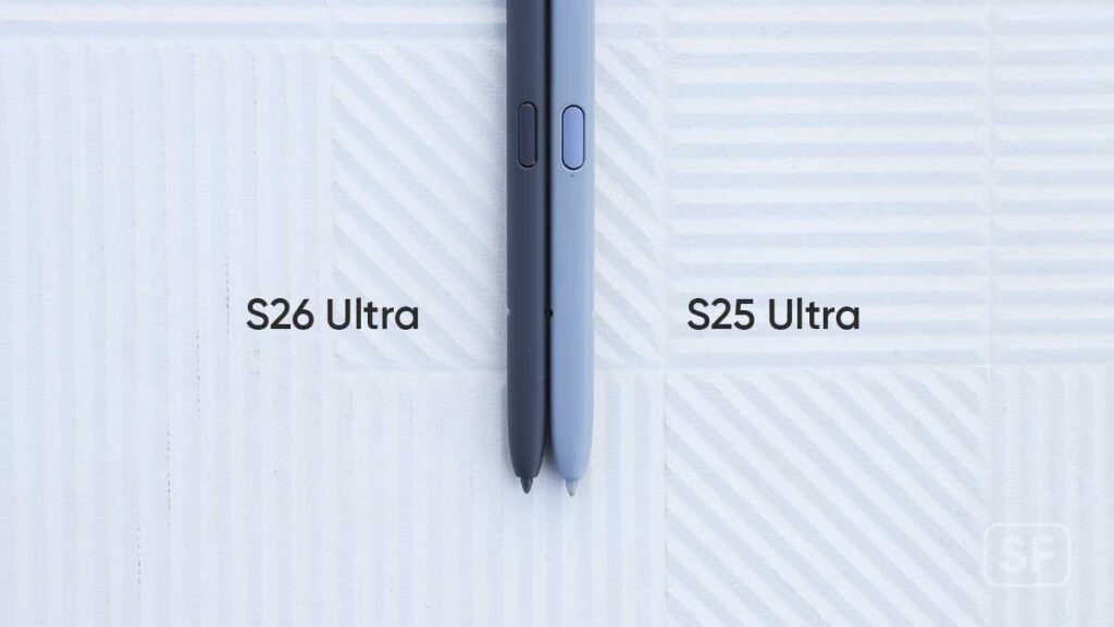 Samsung Galaxy S26 and S25 Ultra S Pen SG26 Spen