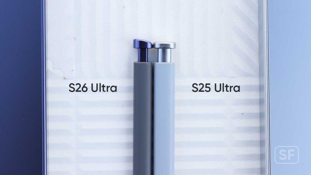 Samsung Galaxy S26 and S25 Ultra S Pen SG26 Spen