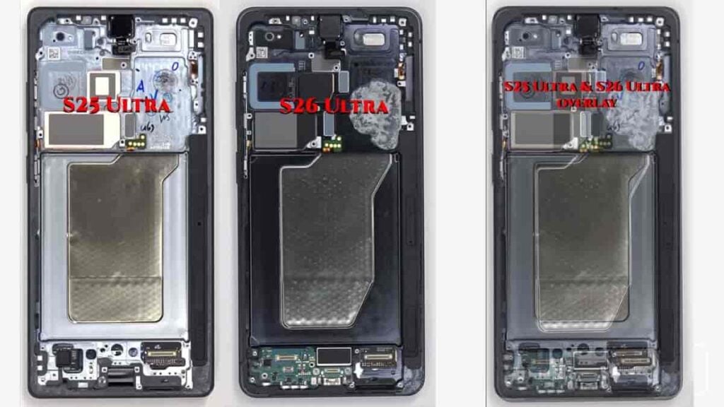 Samsung Galaxy S26 Ultra Vapor Chamber