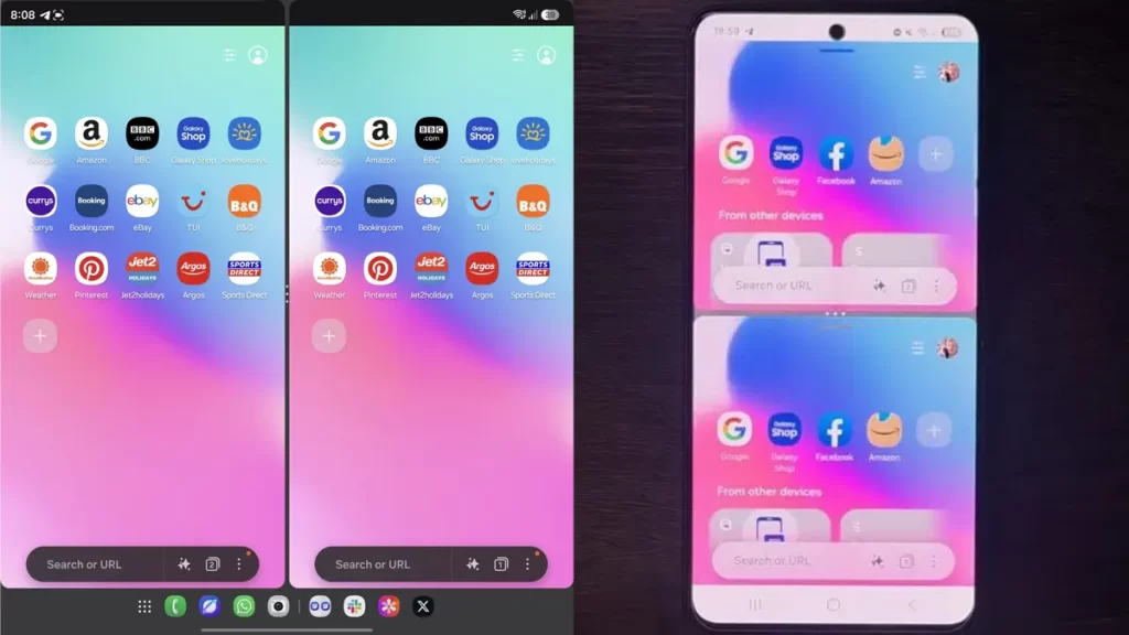 Samsung Browser Multiple Windows