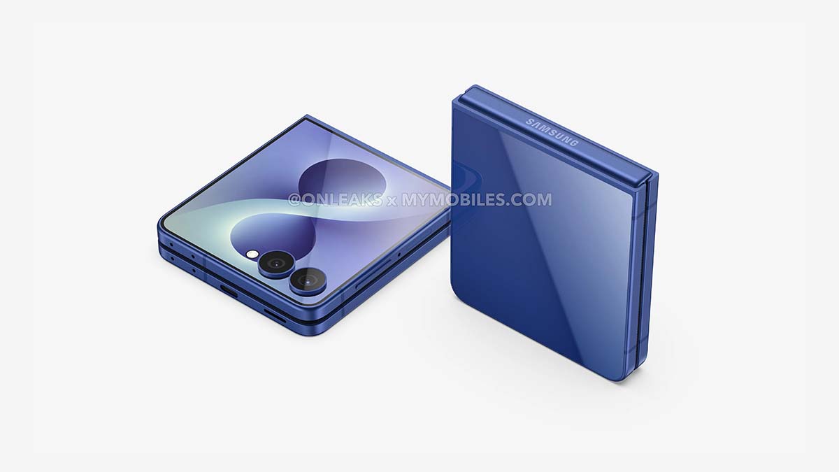 Samsung Galaxy Z Flip 8 CAD Renders