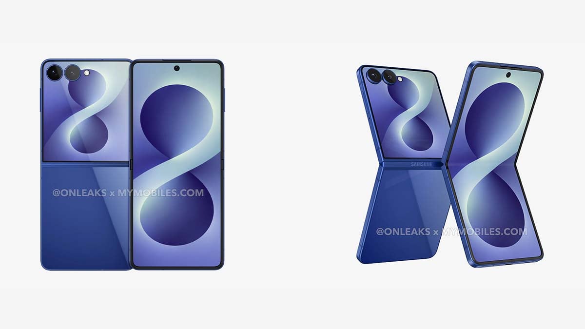 Samsung Galaxy Z Flip 8 CAD Renders