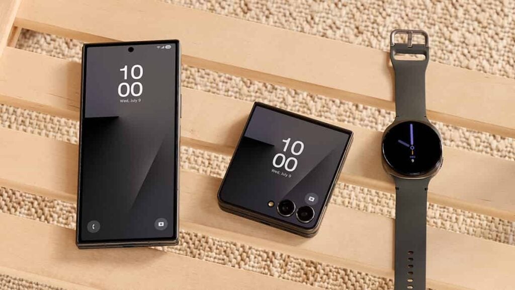 Samsung Galaxy Z Fold 7, Flip 7 and Watch 8