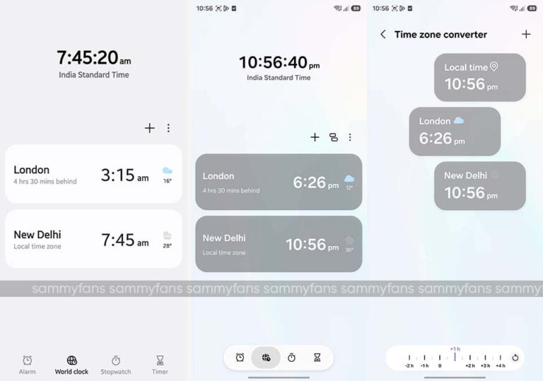 Samsung. Time 16 big Samsung Clock app changes in One UI 8.5 - Sammy Fans