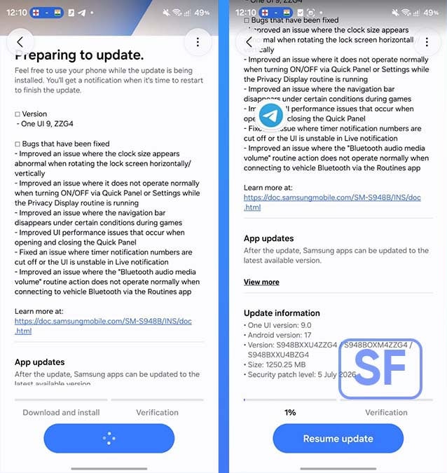 Samsung One UI 9 Beta 4