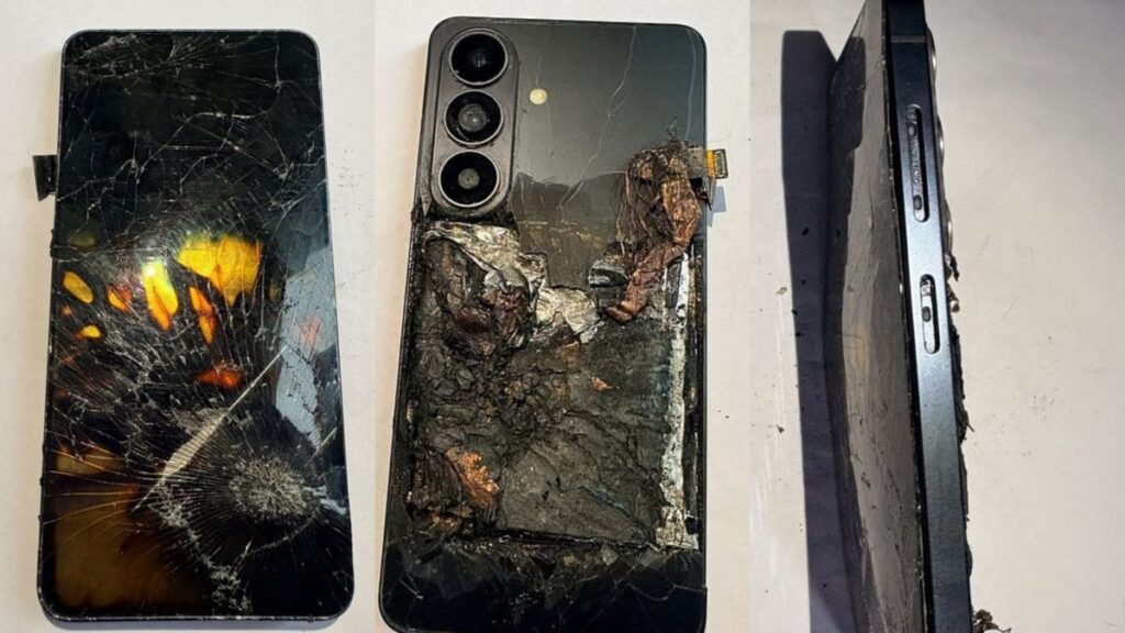 Samsung Phone Explode Image