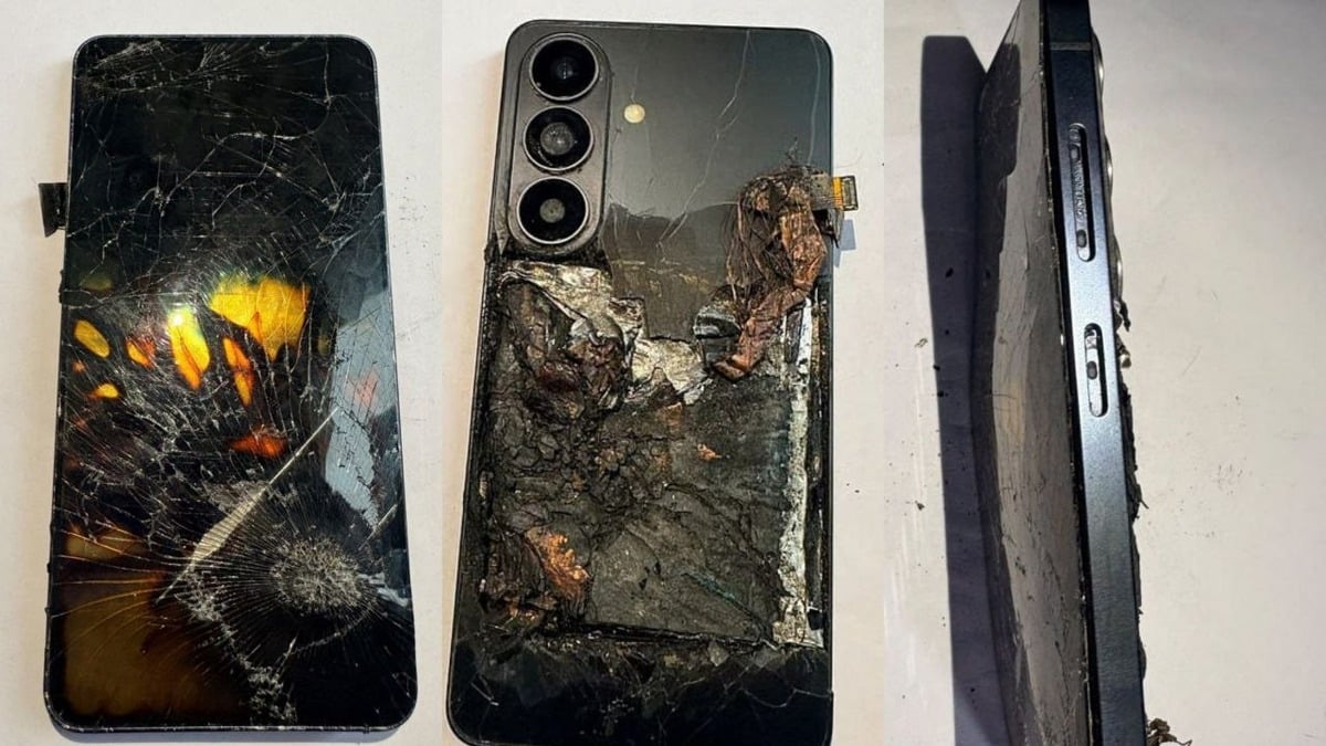 Samsung Phone Explode Image