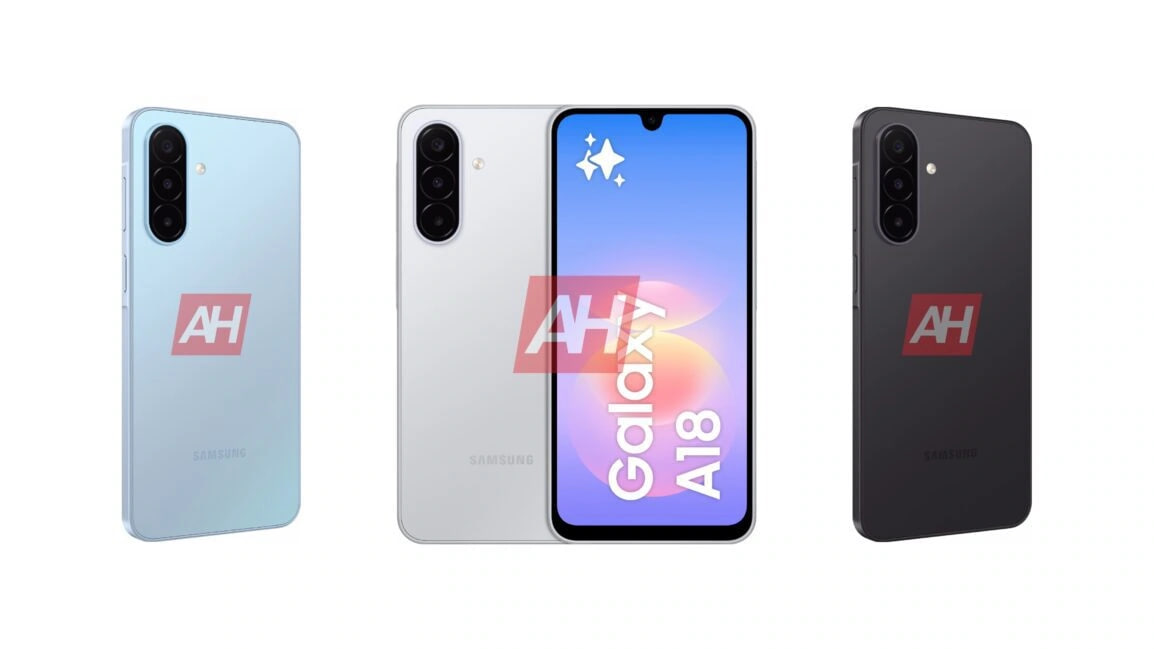 Samsung Galaxy A18 Renders