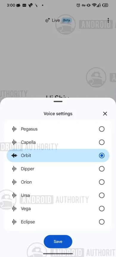 Gmail Live Voices