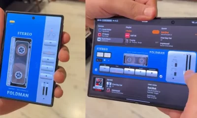 Samsung Galaxy Z Fold 8 walkman music player